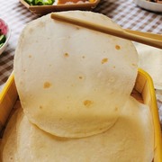 北京烤鸭饼面筋卷饼直径15cm手工，烙饼烤鸭饼荷叶，饼春饼皮烧烤小饼