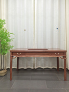 铁力木茶台格木东京木茶桌明清古典家具中式办公桌书桌可定制