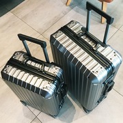 全铝镁合金行李箱万向轮26寸拉杆箱女24寸28旅行箱男登机密码箱子
