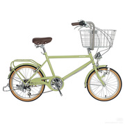 日本复古自行车女士款都市城市宠物轻便变速代步通勤车单车