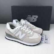 New Balance NB574浅灰男女复古增高减震运动休闲跑步鞋 ML574EVW