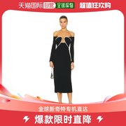 香港直邮潮奢self-portrait女士heavy露肩，中长连衣裙