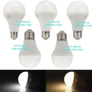 E27 3W 5630 SMD 6 LED Energy Saving Bulb Light Lamp Pure/War