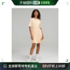 香港直邮潮奢 Lululemon 女士  棉质衣前裹身设计T恤式连衣裙 LW