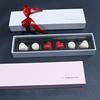 心形巧克力包装盒情人节糖果盒diy手工6粒圣诞节盒子