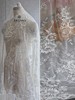 宫廷复古法国玫瑰象牙白L229车骨刺绣蕾丝垂感好婚纱礼服旗袍辅料
