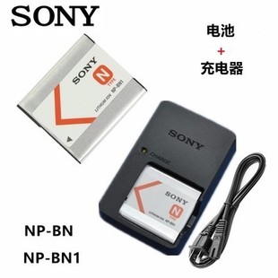 索尼DSC-W610 W620 W630 W670 W690 W710照相机NP-BN1电池+充电器