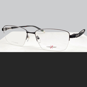 CHARMANT夏蒙Z钛ZT27049纯钛男士商务半框超轻舒适时尚近视眼镜框