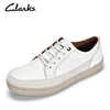 Clarks其乐2024男鞋厚底小白鞋圆头系带休闲运动低帮德训板鞋