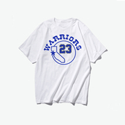 格林23号球衣篮球运动训练短袖男夏季宽松大码休闲圆领透气T恤棉