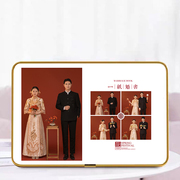 结婚照相框摆台照片定制打印加框做成水晶，洗婚纱登记周年纪念相片