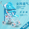 婴儿推车夏季宝宝推车超轻便折叠可坐可躺手推车，简易便携儿童伞车