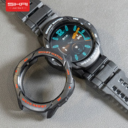 适用于华为watch4gt4保护膜watch3pronewgt3表带，gt2pro表壳智能手表保护套，gt2表带迷彩保护壳手表全包壳膜