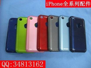 适用苹果iPhone 3G/3GS手机背壳 彩壳 保护套 钢琴烤漆 多色