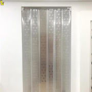 塑胶门帘pvc软门帘透明室内软玻璃伸缩杆空调帘免打孔可定制