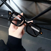 欧系小框方形明星，同款p2太阳镜中性眼镜框男女，墨镜可配近视眼镜潮
