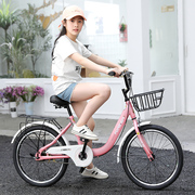上海永久牌20寸自行车，青少年儿童单车男孩女孩，轻便通用学生车