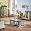 美式电视柜茶几组合地中海风格大小户型客厅欧式实木田园彩绘家具