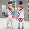 儿童篮球服套装男童23号詹姆斯球衣男孩大童速干训练服运动服短袖
