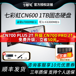 七彩虹CN600/CN700 m2固态硬盘1t/2t/4t台式机笔记本电脑PS5硬盘