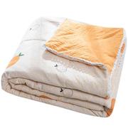 0910v夏季毛毯小被子铺床上用单人办公室午休睡沙发毯空调盖毯