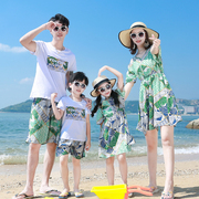 三亚泰国旅游海边度假衣服，情侣连衣裙家庭，亲子母女一家四口沙滩装