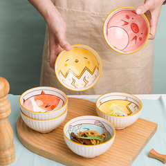 米饭碗日式儿童餐具可爱卡通