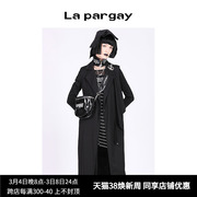 lapargay纳帕佳秋装马甲无袖，西装外套中长款不规则马夹女春秋