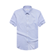 雅戈尔旗下CEO男士短袖衬衫夏季商务休闲免烫衬衫4615