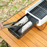 便携式折叠烧烤架户外简易碳烤炉工具套装家用烤串炉子露营野外
