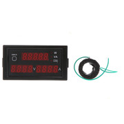 网红DL69-2048多功能数字数显交流电压电流表功率因数功率计量表