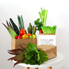 仿真水果蔬菜模型送纸袋套装 餐厅厨房橱柜假蔬果道具装饰摆件