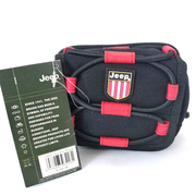 吉普jeepdig-013数码摄影卡片，相机包(黑红色)横版
