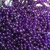 乌拉圭天然紫水晶手链女款晶体，有棉裂单圈手串，时尚水晶首饰品礼物