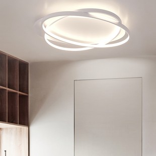 卧室灯led现代简约创意个性奢华艺术书房灯，客厅吸顶灯房间灯具饰