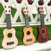 尤克里里玩具儿童小吉他模型 音乐启蒙乐器吉他玩具 迷你四弦吉它