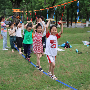 幼儿园户外儿童攀爬玩具，悬吊秋千感统训练器材，健身运动平衡绳