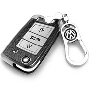 大众212223款探歌速腾轿车保护遥控器高档锁匙扣壳钥匙包套