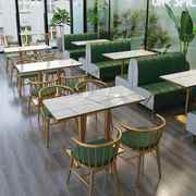 餐厅卡座沙发餐饮店，公主椅铁艺汉堡火锅店，奶茶甜品店饭店桌椅