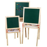 儿童画板家用小黑板，支架式双面磁性，涂鸦写字板可升降画板套装