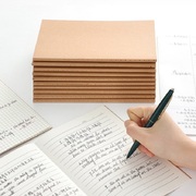 牛皮纸创意车线b5笔记本子练习本记事日记本空白手绘本学生作业本
