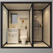 定制整体浴室淋浴房一体式家用小户型洗澡间农村移动洗浴间简易沐