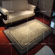 时尚欧式中式美式样板间地毯沙发茶几客厅地毯卧室床尾手工地毯