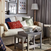 IKEA宜家希尔塔普双人沙发格兰索自然色简约小户型客厅沙发简约