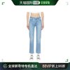 香港直邮Frame Denim 女士高腰直筒牛仔裤