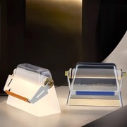 后现代创意玻璃吊灯时尚个性手提包设计台灯床头书桌餐厅装饰壁灯