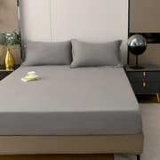 水洗棉纯色床笠单件床套床罩席梦思防尘套床单保护罩全包防滑