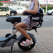 电动车后座扶手电动自行车儿童座椅，后置小孩后电瓶车宝宝安全用护