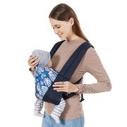 背带宝宝婴儿功能抱简易多娃前式神器外出轻便四季透气背巾背袋儿