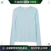 韩国直邮66girls圆领加长袖纯色打底T恤